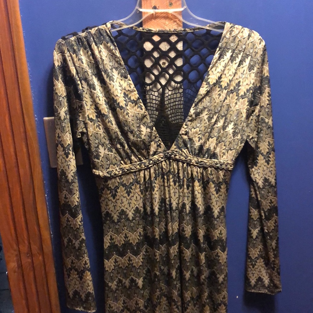 Sky long sleeve dress!